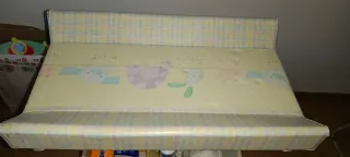 Cambiador de bebé sin bañera