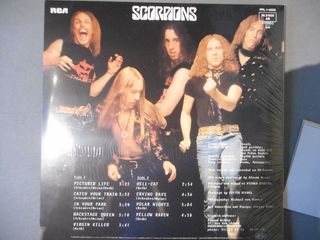 Scorpions Virgin Killer Vinilo Picture disc
