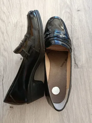 Zapatos negros charol mujer nuevos