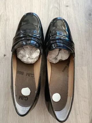 Zapatos negros charol mujer nuevos