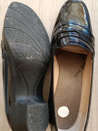 Zapatos negros charol mujer nuevos