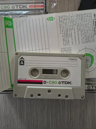 Lotto 15 cassette TDK D-C90 1972
