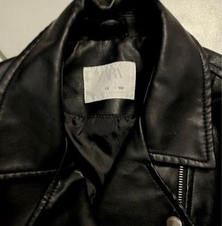 Chiodo nero ZARA 10 anni