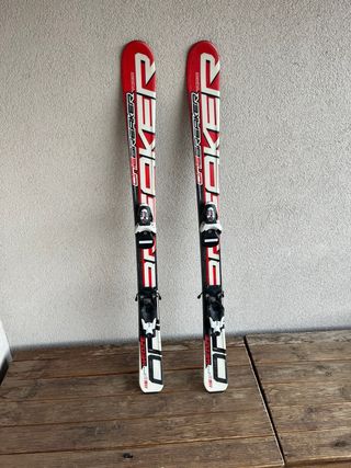 Esquís Wedze 116cm  Bastones 90cm