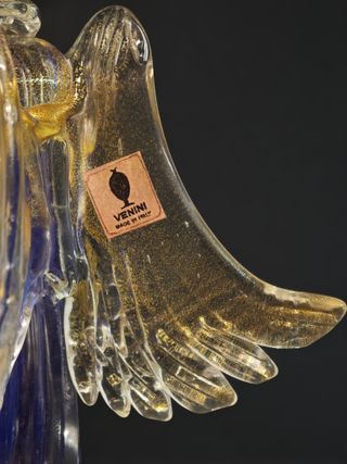 Angelo in vetro di murano – Scultura con bollino