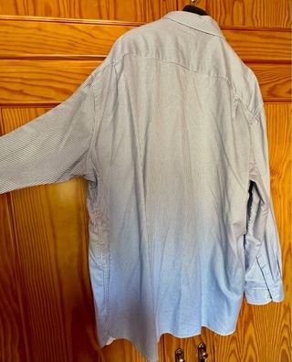 Camisa Emidio Tucci talla grande de algodón