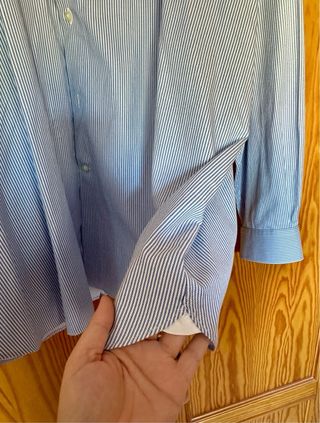 Camisa Emidio Tucci talla grande de algodón