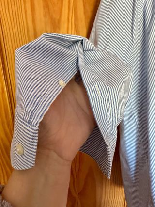 Camisa Emidio Tucci talla grande de algodón