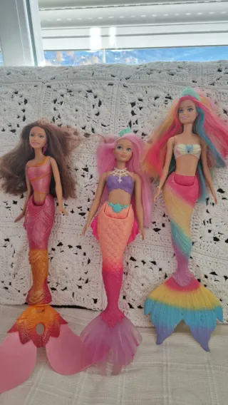 3 Barbie Sirena