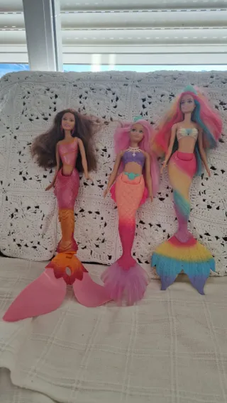 3 Barbie Sirena