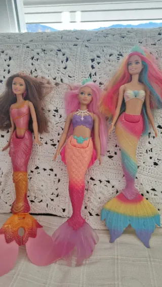 3 Barbie Sirena