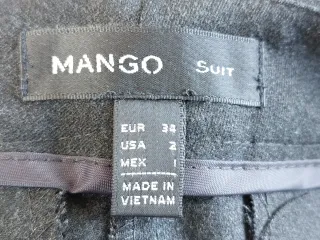 PANTALÓN DE INVIERNO MUJER/MARCA MANGO