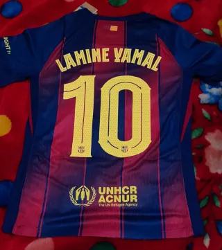 Camiseta FC Barcelona Lamine Yamal 10