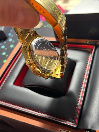 Reloj Jaguar Executive Dorado Cronógrafo