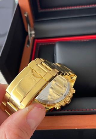 Reloj Jaguar Executive Dorado Cronógrafo