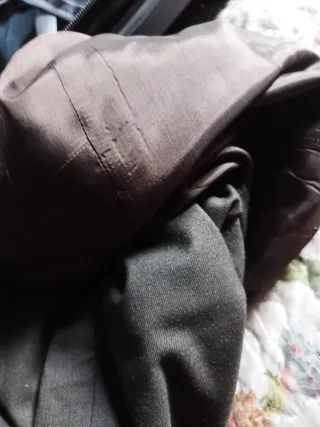 NUEVO! Vestido marrón - gris