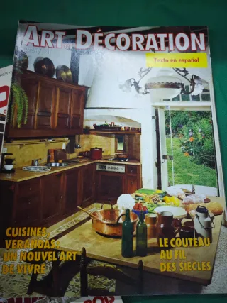 LOTE REVISTAS DECORACIÓN AÑOS 60-70