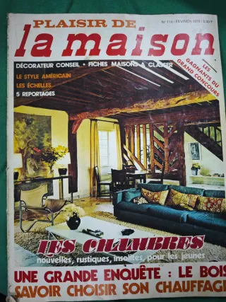 LOTE REVISTAS DECORACIÓN AÑOS 60-70