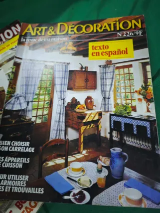 LOTE REVISTAS DECORACIÓN AÑOS 60-70