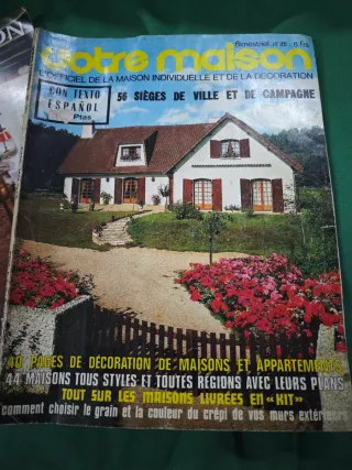 LOTE REVISTAS DECORACIÓN AÑOS 60-70