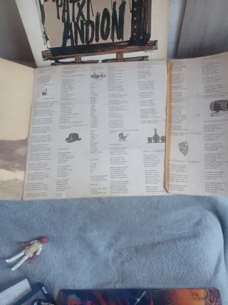 Vinilos Patxi Andión - Retratos y Canciones