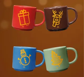 Tazas Navideñas McDonald's 2025