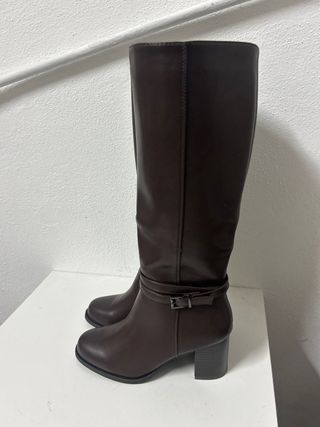 Stivali donna marrone tg 36 nuovi