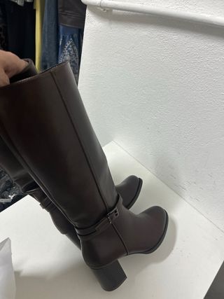 Stivali donna marrone tg 36 nuovi