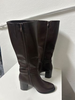 Stivali donna marrone tg 36 nuovi