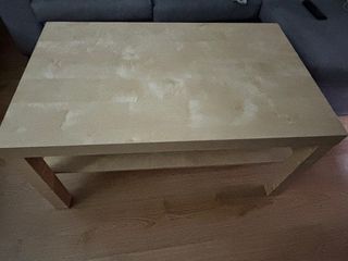 Mesa de centro de madera para salón