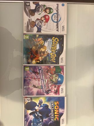 Giochi Nintendo Wii: Mario Kart, Sonic, Scooby Doo