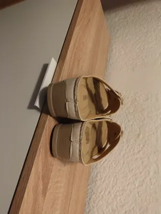 Sandalias Woman Key Talla 37 Beige