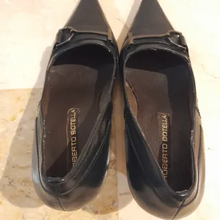 Zapatos Roberto Botella Negros Talla 38