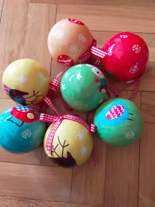 Bolas de Navidad Decoradas Dxmas.