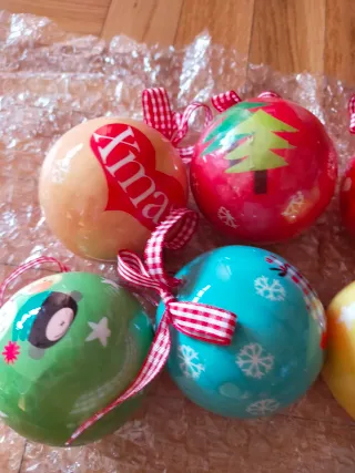 Bolas de Navidad Decoradas Dxmas.