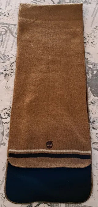 Sciarpa Timberland Uomo Marrone e Nero