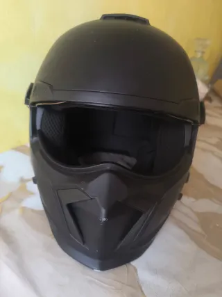 Casco moto+Auriculares+Guantes+ chaqueta regalo