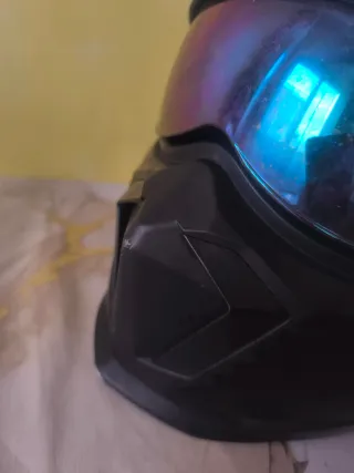 Casco moto+Auriculares+Guantes+ chaqueta regalo