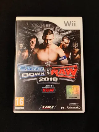 Smackdown vs Raw 2010. Wii.