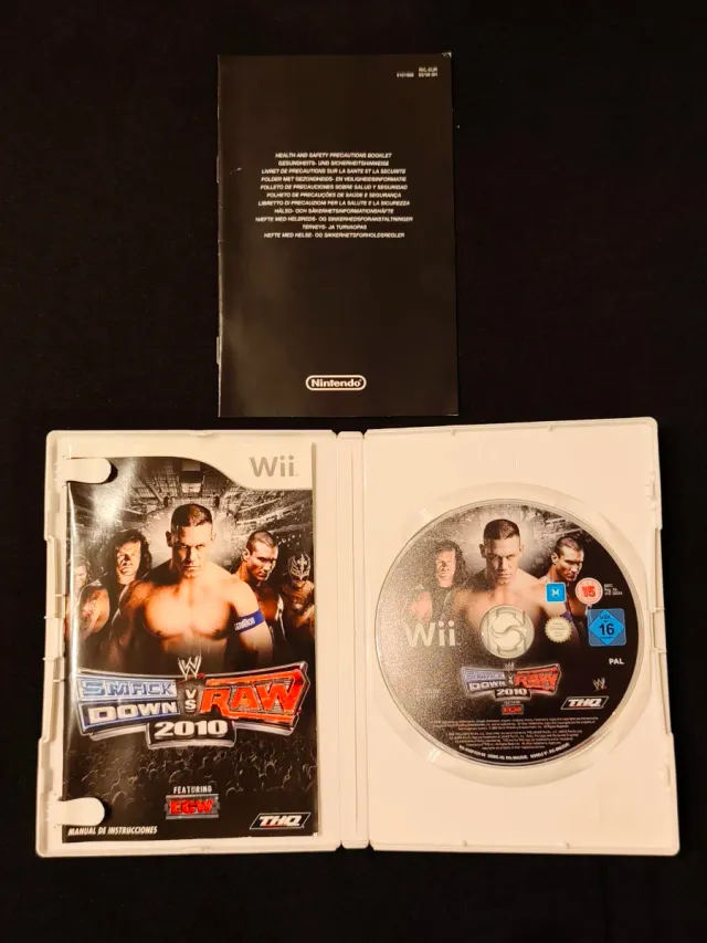 Smackdown vs Raw 2010. Wii.