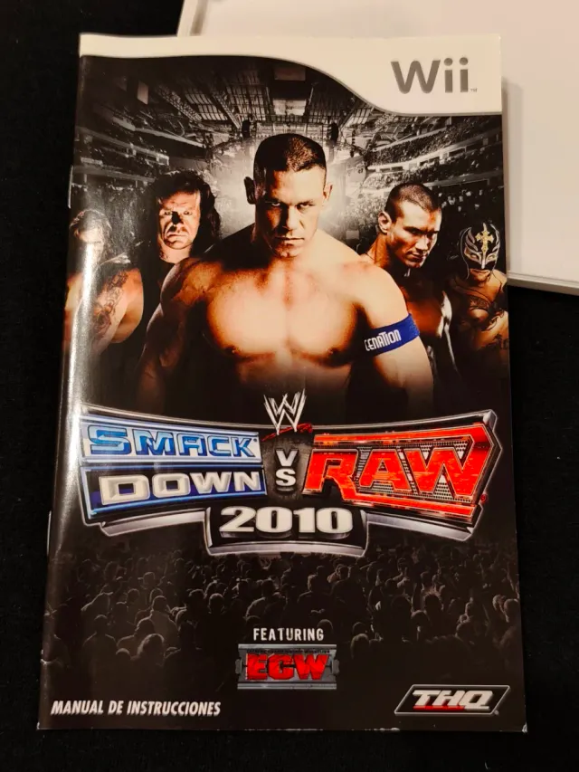 Smackdown vs Raw 2010. Wii.