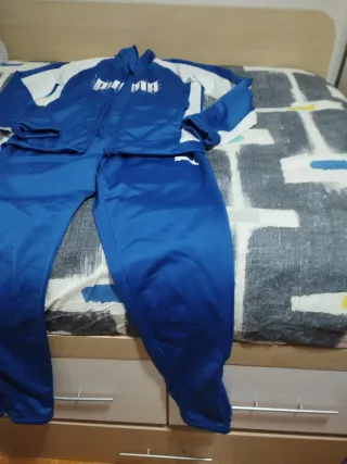 Chándal Puma Azul y Blanco