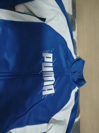 Chándal Puma Azul y Blanco