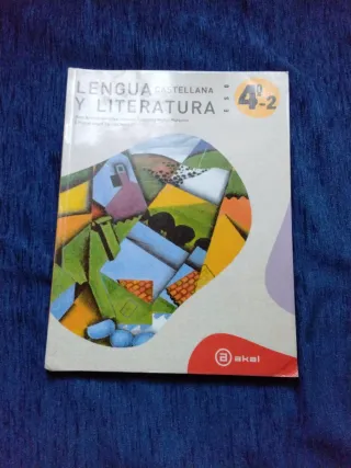 Libro lengua castellana 4 de la eso . 2 trimestre