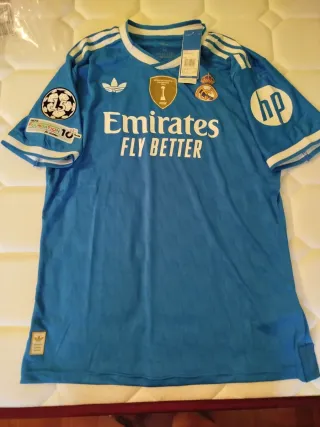 Camiseta Real Madrid 3ª Equipación Azul (player)