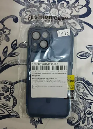 Funda iPhone 13 Azul Marino Magnética