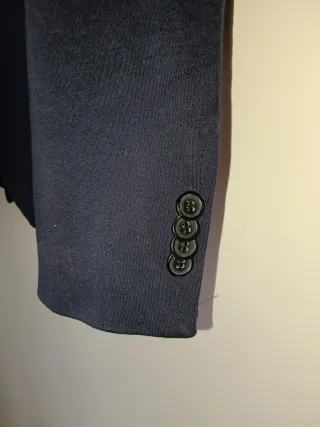 Chaqueta americana negra talla S