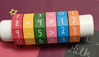 Giocattoli educativi in legno per il calcolo numerico