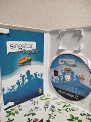 Confezione 5 Giochi Singstar PS2 (Karaoke)