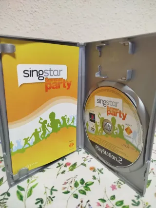 Confezione 5 Giochi Singstar PS2 (Karaoke)